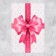 Volumetric postcard "Happy birthday", bow, 12 x 18 cm