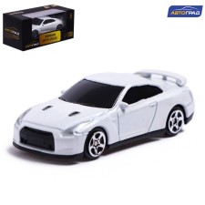 Metal machine Nissan GT-R (R35), 1:64, white color
