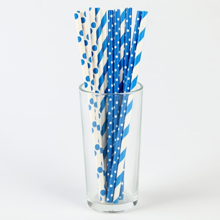 Paper tubes 12 pcs "sky"-3