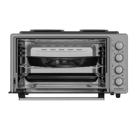 Mini-fucked Maunfeld MMO-483MGR01H, 3000 W, 48 L, 50-280 ° C, convection, timer, gray-2