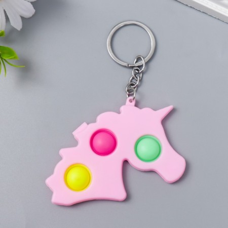 Trick Rubber Antistress (endless pimpa) "Pink Unicorn" MIX 9x5.6 cm