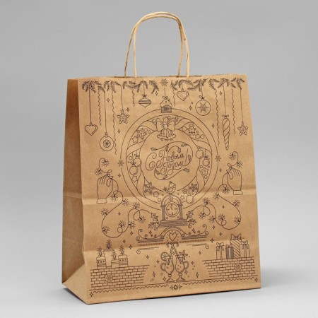 Crafts "Happy New Year", 24 x 28 x 14 cm, new year-4