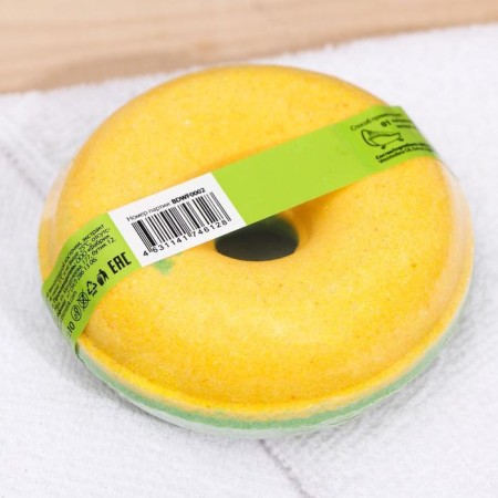 Fabrik cosmetology bath bomb with foam, apple, 120 g-4
