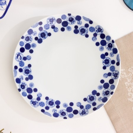 Plate "Romance Prose", D-175mm, Neo Gzhel