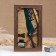 Gift set 5V1 "Relief": feathers of turquoise, ink, tips, print, wax
