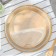 Circle form for baking and baking of Borcam heat -resistant glass, 2.6 liters, corrugated