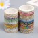 Adhesive tape paper "Magic dreams" nr 24 pcs width 0.5 cm length 3 meters 12x4x4 cm