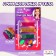 Makeup for the face and body, 4 colors + 3 gels with sparkles + applicator