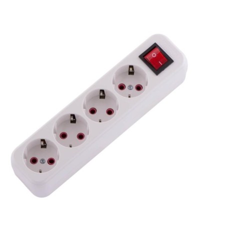 LEZARD extension block 720-0400-402 Lila, 4 sockets