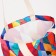 Shoper on the button, colorful color