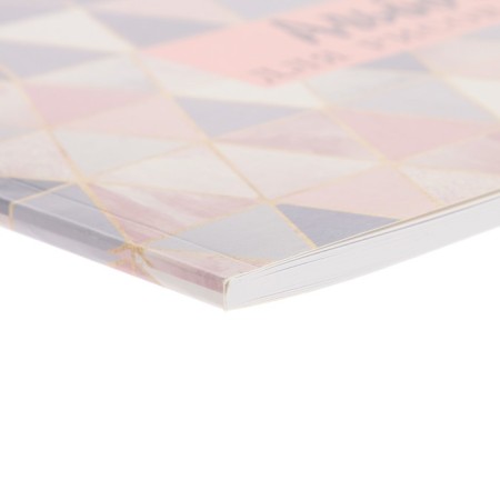 Album for drawing A4, 40 sheets on the gluing "Geometry", cover Cover Cardboard, block 100 g/m²-3