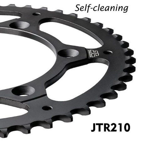 Leading star, JT 210.53SC with self -cleaning, chain 520, 53 teeth
