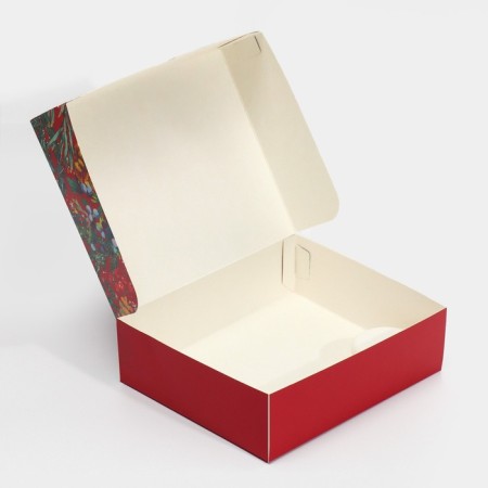 Box for confectionery "Happy New Year!", 17 x 20 x 6 cm, New Year-5