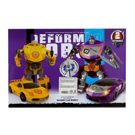 Set of robots "Racing cars" are transformed-20
