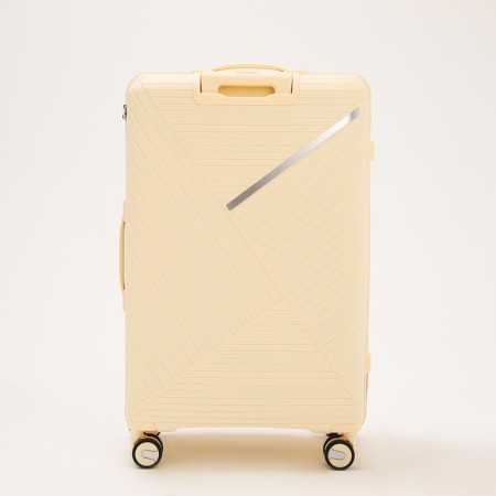 Big suitcase 28 ", lightning department, code castle, 4 wheels, beige color-5