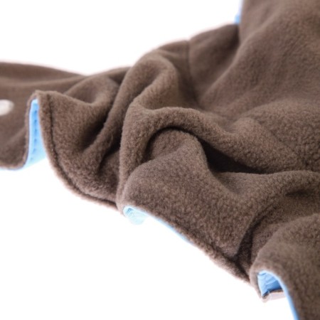 Panties-scammer, reusable, carbon-bamboo fabric, blue color, from 0-36 months.-8