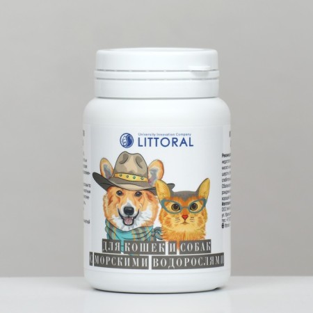 Goodness, vitamins, for cats and dogs, seaweed, 80 tab.-1