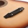 Acoustic guitar is 6 string, Menz. 650mm, strings metal, head without grooves