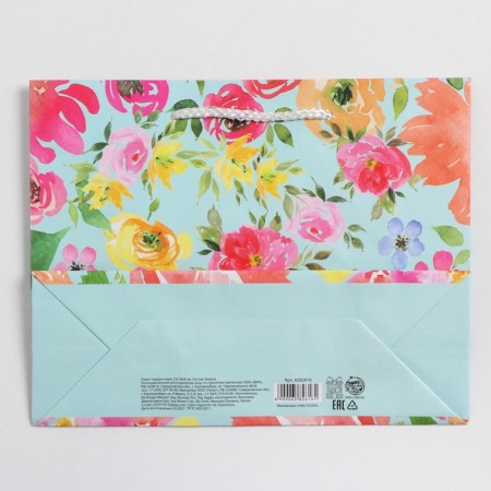 Gift laminated package, packaging, Beautiful, MS 23 x 18 x 8 cm-4