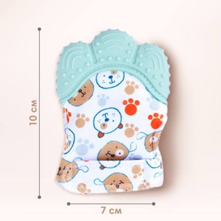 The rejector-ruler "dog", the color is mint, the baby me-3