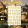 Nail stickers 10.2*8cm patterns CB-173 Gold qf substrate