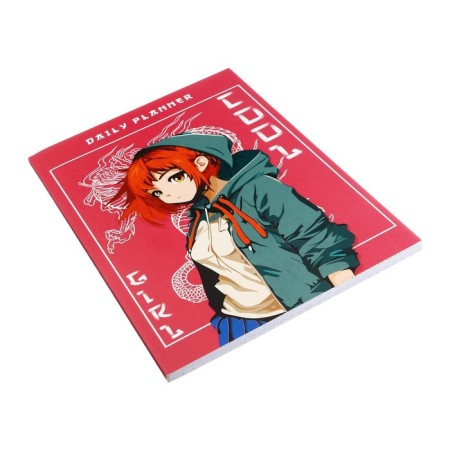 Diary Little on a gluing A5 64 sheets, soft cover "Stylish Girl"-2