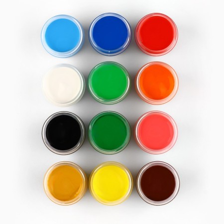 Gouache 12 flowers 10 ml-2