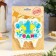 Candle for cake the number "1 year, star" "1" Blue, 8 cm