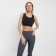 Top female, black color, size 48