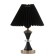 Table lamp "Oganit" 1x60W E27 Black 25x25x42cm Risalux