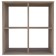 Polini Home Smart rack, 4 sections, oak color