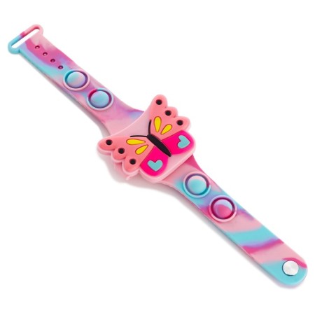 Watch of washing electronic, children's, "butterfly", strap Pop-SIT, L-22.5 cm-4