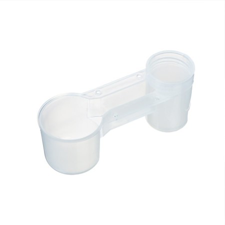 Drill for poultry, under a bottle, plastic, Greengo