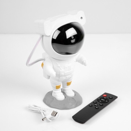 Cosmonaut Light device 22 cm, RGB glow, remote control, 5 V-4