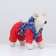 Zimovye jumpsuit for animals "Skier", M (DS 24-26, Osh 26-28, OG 36-38 cm), Mix