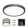 Lamp of the Citilux “BASIC” CL738181V, 23x23 cm, 1x18W, LED, Black Color Black