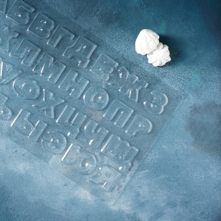Mold Confectionery for decorating the baking "Alphabet", 35 × 20 cm-6