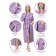 Women's robe with a hood, size 44-46, lilac color