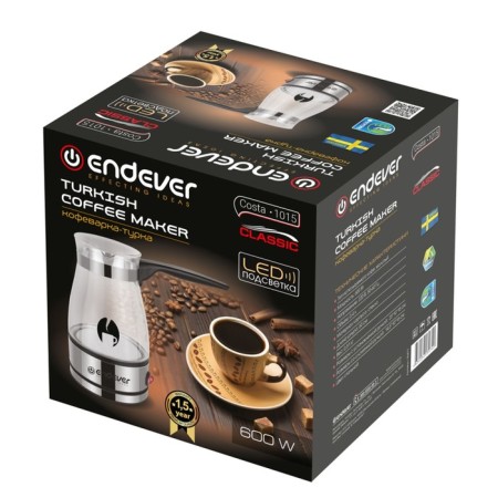 Electric Turkish Endever Costa-1015, 600 watts, 0.4 l, silver-5