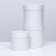 Set of boxes 3V1 "White", 15 x 15, 18 x 18, 19 x 19 cm