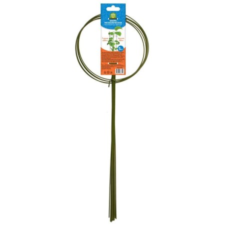Support for plants, 1 ring, h = 60 cm, d = 20 cm, metal