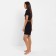 Female set (T -shirt, shorts) minku: Home Collection Black color, size 44