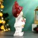 Figure "Boy with a Christmas tree" 18cm