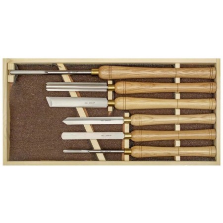 A set of woods on the Wood Encor Prof 10420, a wooden handle, 6 pcs.-5