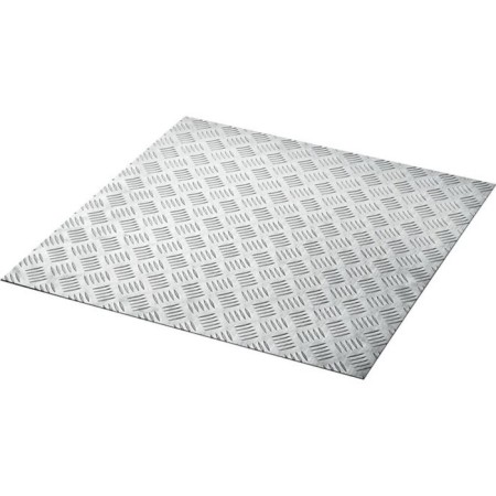 The corrugated sheet of the bison quintet 53832, aluminum, 600x600 x1.5 mm