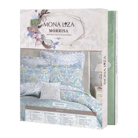 Bed linen 1.5 joint venture Mary, size 150x215 cm, 145x210 cm, 70x70 cm - 2 pcs-4
