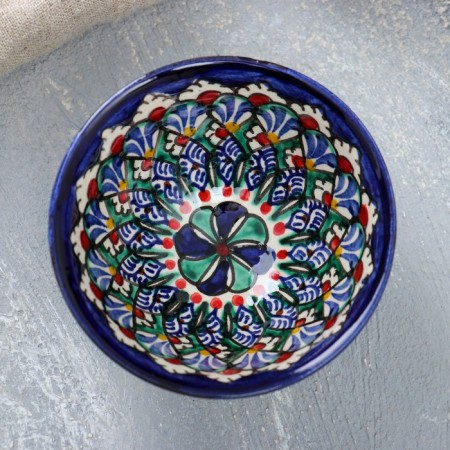PIALA RISHTAN CIRAMICA "Patterns", 9.5 cm mix-1