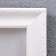 Photo frame plastic L-6 21x30 cm, white