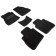 Pile rug for Nissan Tiida (C13), 2015-, black