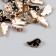 Buttons plastic for creativity on the leg "cloud" set of 20 pcs mix 1.5x0.9 cm
